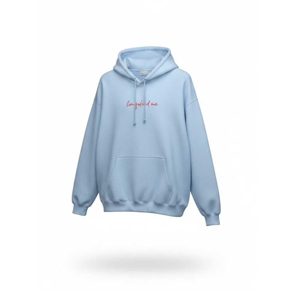 Paradised Women's Blue Oversized Pullover Hoodie Size XL NWT